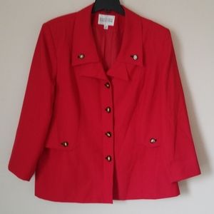 Red Executive Collection Blazer Sz.26W